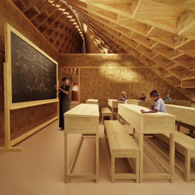 BIM建筑|NUDES 颁布马拉维黉舍设计,应用草砖建造门路状建筑 BIM建筑|NUDES 颁布马拉维黉舍设计,应用草砖建造门路状建筑