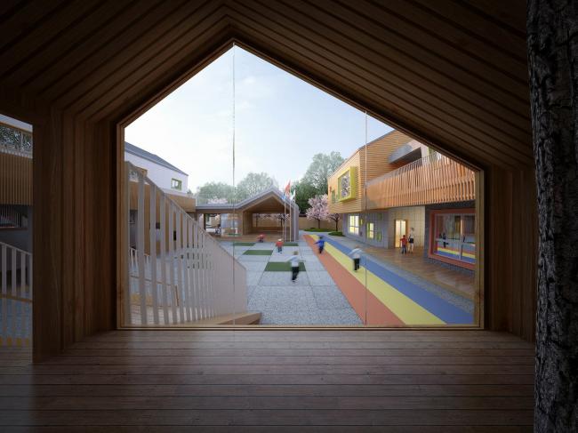 BIM建筑|五彩斑斓的“村”小板屋——重庆约克北郡幼儿园 / IDO元象建筑 BIM建筑|五彩斑斓的“村”小板屋——重庆约克北郡幼儿园 / IDO元象建筑