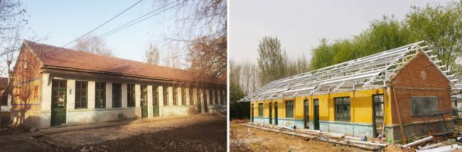 BIM建筑|律动的砖红花圃:日照1971研学营地旧黉舍改革 / DK年夜可建筑设计 BIM建筑|律动的砖红花圃:日照1971研学营地旧黉舍改革 / DK年夜可建筑设计