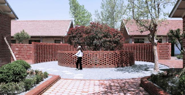 BIM建筑|律动的砖红花圃:日照1971研学营地旧黉舍改革 / DK年夜可建筑设计 BIM建筑|律动的砖红花圃:日照1971研学营地旧黉舍改革 / DK年夜可建筑设计