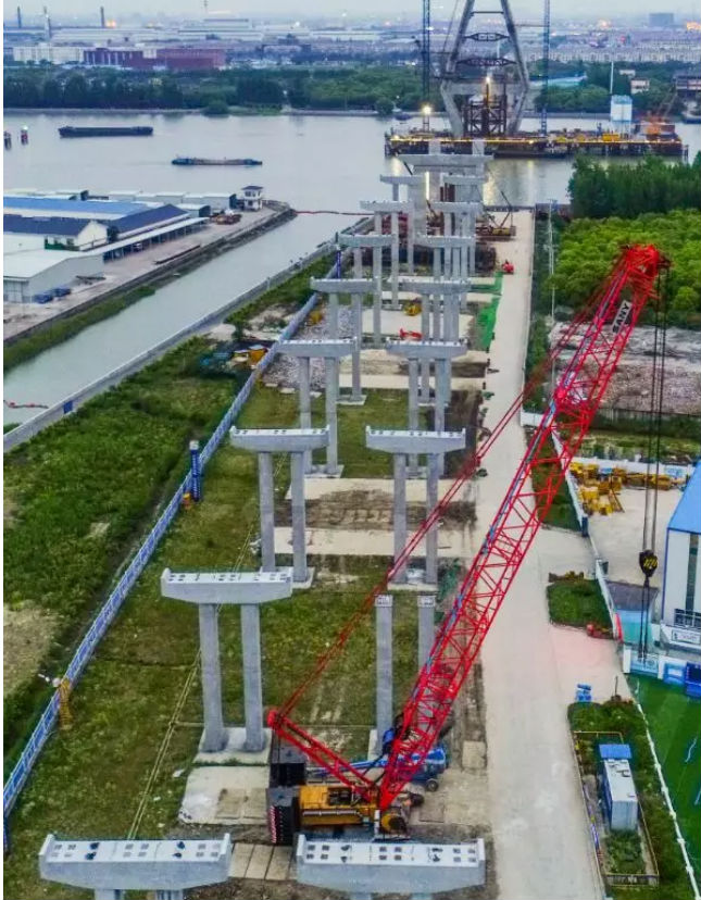 BIM与装配式|最高双节立柱23.15米,昆阳路越江大桥创下上海预制拼装立柱新纪录 BIM与装配式|最高双节立柱23.15米,昆阳路越江大桥创下上海预制拼装立柱新纪录