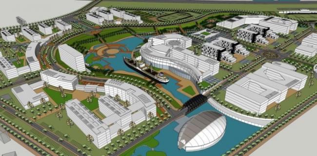 Sketchup规划模型|城市规划,现代风格 Sketchup规划模型|城市规划,现代风格