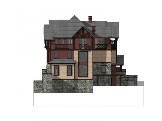 Sketchup别墅模型|双拼别墅,欧式古典风格 Sketchup别墅模型|双拼别墅,欧式古典风格