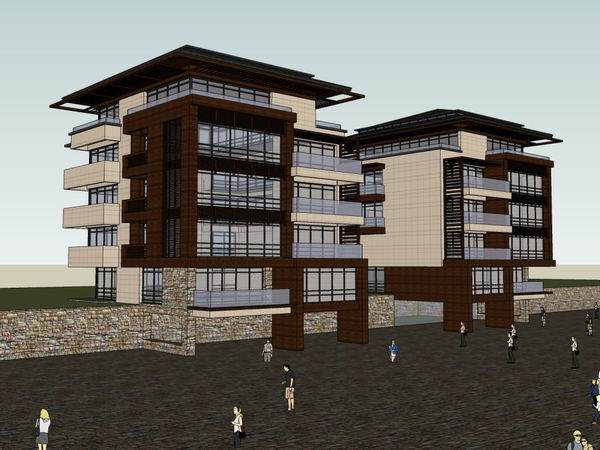 Sketchup别墅模型|别墅,现代风格 Sketchup别墅模型|别墅,现代风格