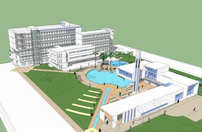 Sketchup酒店模型|多层酒店,现代风格 Sketchup酒店模型|多层酒店,现代风格