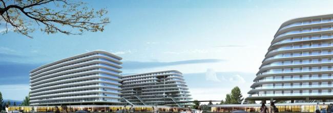 Sketchup酒店模型|高层商业酒店,现代风格 Sketchup酒店模型|高层商业酒店,现代风格