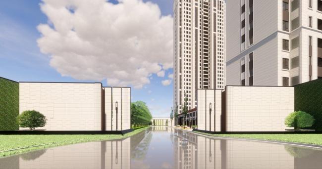 Sketchup办公模型|高层办公楼,现代风格 Sketchup办公模型|高层办公楼,现代风格