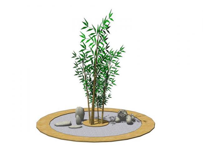 Sketchup素材模型|树池素材组件景观 Sketchup素材模型|树池素材组件景观