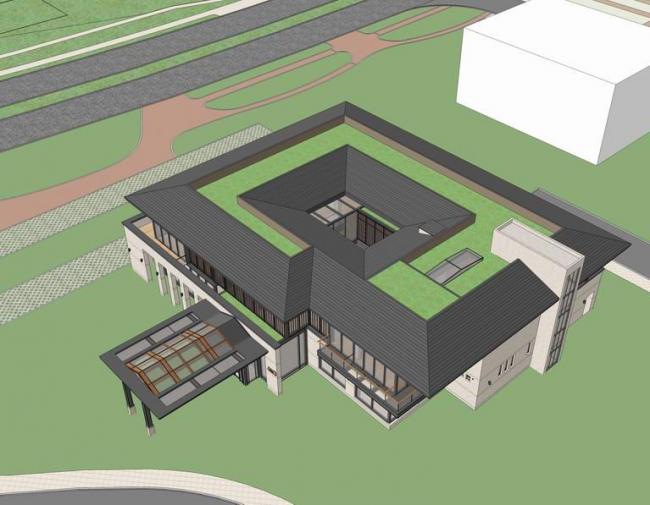 Sketchup办公模型|高层办公楼,现代风格 Sketchup办公模型|高层办公楼,现代风格