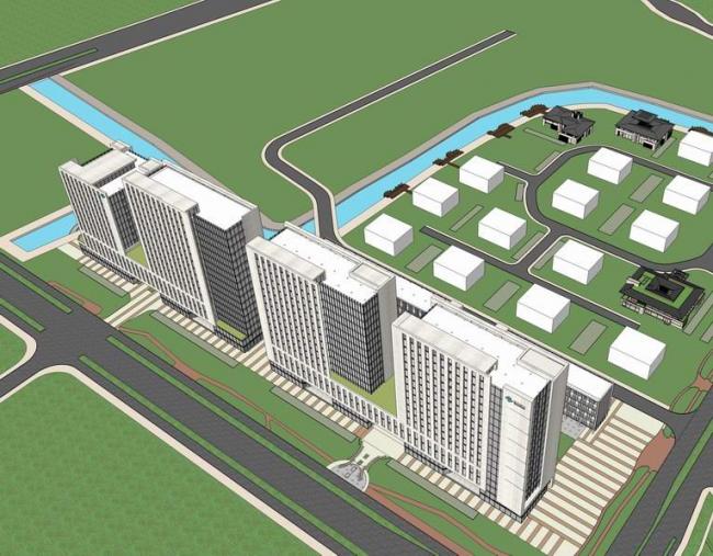 Sketchup办公模型|高层办公楼,现代风格 Sketchup办公模型|高层办公楼,现代风格