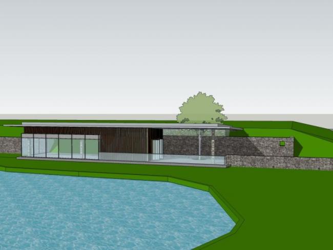 Sketchup车站路桥|游船码头,现代风格 Sketchup车站路桥|游船码头,现代风格