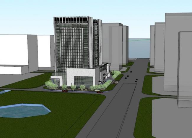 Sketchup办公模型|高层办公,现代风格 Sketchup办公模型|高层办公,现代风格