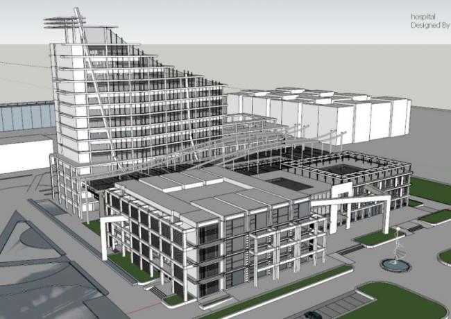 Sketchup办公模型|多高层办公楼,现代风格 Sketchup办公模型|多高层办公楼,现代风格