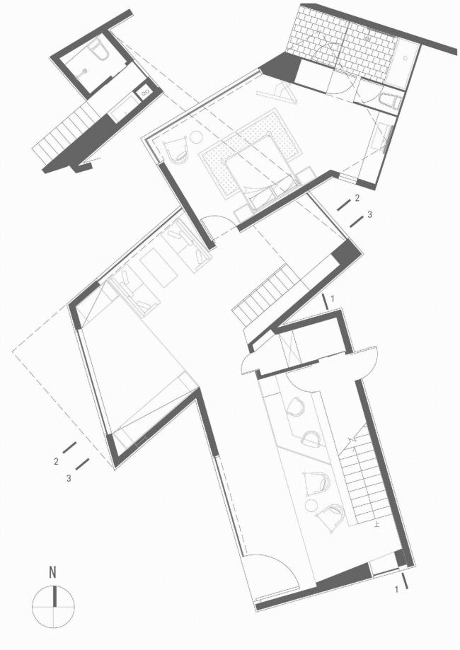 BIM建筑|无边年夜海,静远心情:浙江船山等风来平易近宿 / 周鑫建筑设计工作室 BIM建筑|无边年夜海,静远心情:浙江船山等风来平易近宿 / 周鑫建筑设计工作室