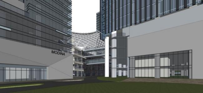 Sketchup办公模型|超高层办公楼,现代风格 Sketchup办公模型|超高层办公楼,现代风格