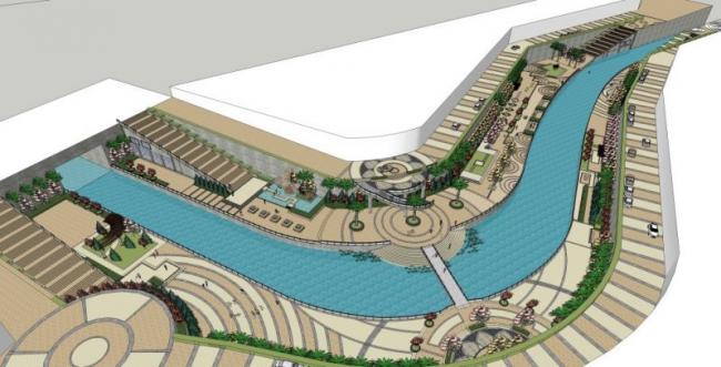 Sketchup景观模型|滨水景观,现代风格 Sketchup景观模型|滨水景观,现代风格