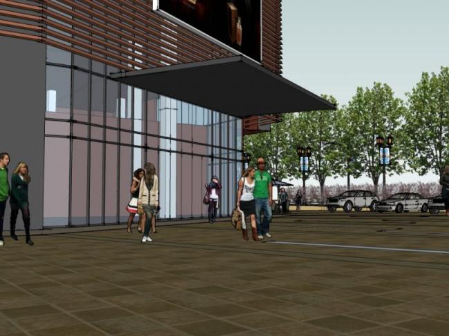 Sketchup景观模型|商业景观,现代风格 Sketchup景观模型|商业景观,现代风格