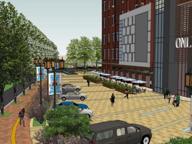 Sketchup景观模型|商业景观,现代风格 Sketchup景观模型|商业景观,现代风格