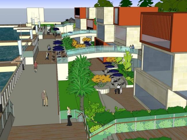 Sketchup景观模型|滨水景观,现代风格 Sketchup景观模型|滨水景观,现代风格