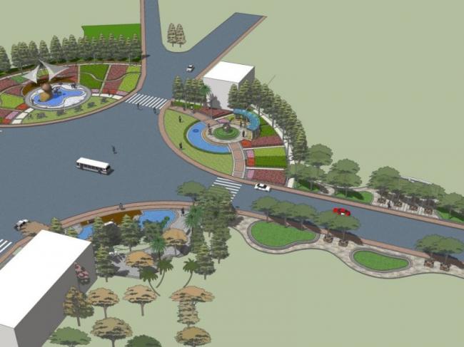 Sketchup景观模型|雕塑景观,现代风格 Sketchup景观模型|雕塑景观,现代风格