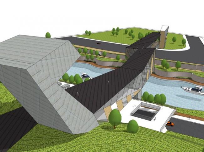 Sketchup景观模型|景观桥,现代风格 Sketchup景观模型|景观桥,现代风格