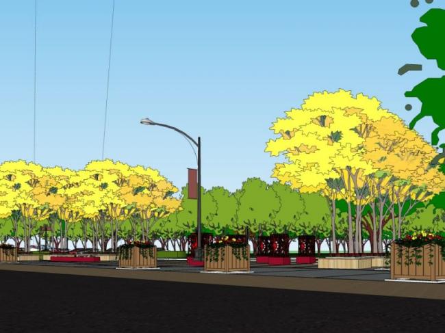 Sketchup景观模型|公园景观,现代风格 Sketchup景观模型|公园景观,现代风格