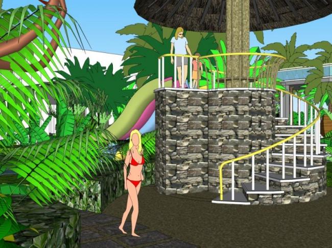 Sketchup景观模型|休闲景观,现代风格 Sketchup景观模型|休闲景观,现代风格