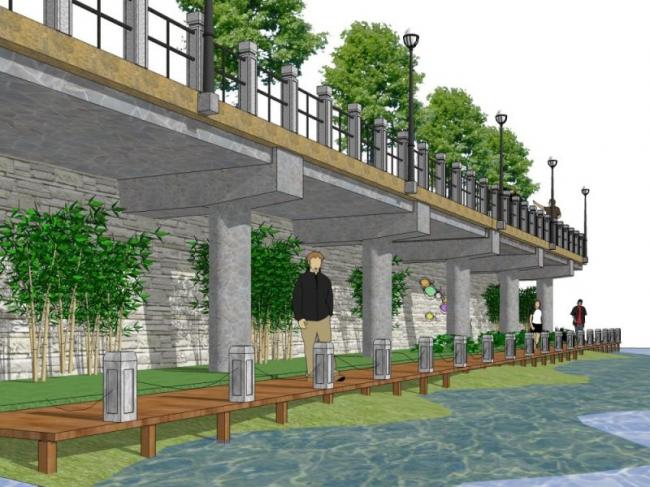 Sketchup景观模型|滨水景观,现代风格 Sketchup景观模型|滨水景观,现代风格