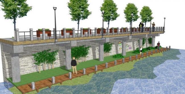 Sketchup景观模型|滨水景观,现代风格 Sketchup景观模型|滨水景观,现代风格