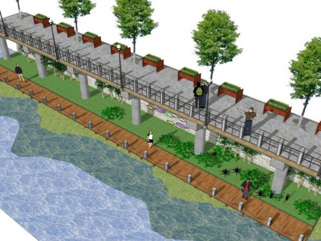 Sketchup景观模型|滨水景观,现代风格 Sketchup景观模型|滨水景观,现代风格