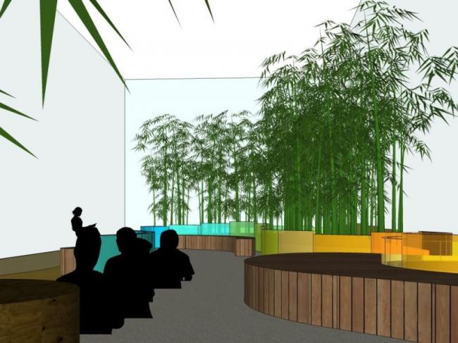 Sketchup景观模型|庭院景观,现代风格 Sketchup景观模型|庭院景观,现代风格