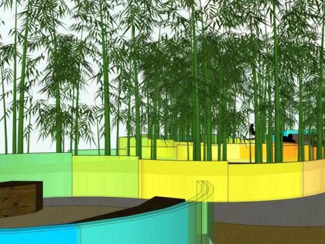 Sketchup景观模型|庭院景观,现代风格 Sketchup景观模型|庭院景观,现代风格
