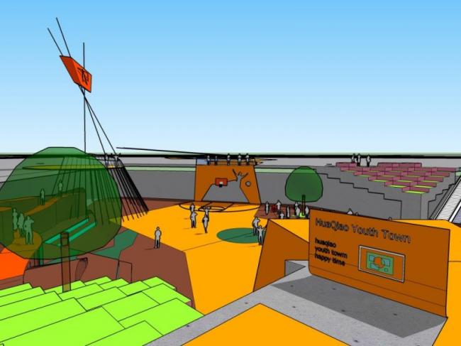 Sketchup景观模型|广场景观,现代风格 Sketchup景观模型|广场景观,现代风格