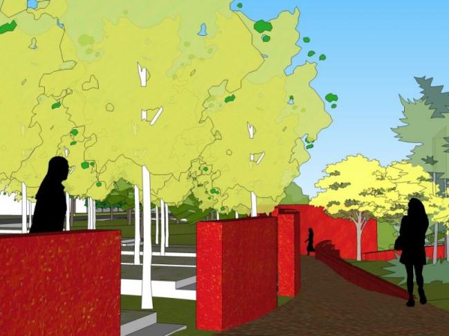 Sketchup景观模型|广场景观,现代风格 Sketchup景观模型|广场景观,现代风格