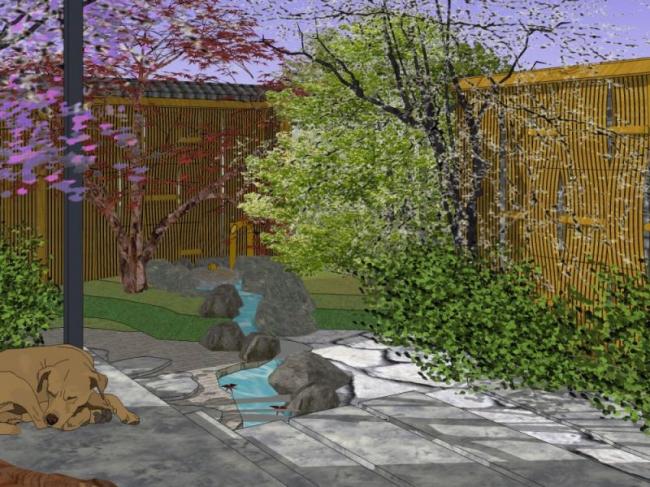 Sketchup景观模型|商业景观,中式风格 Sketchup景观模型|商业景观,中式风格