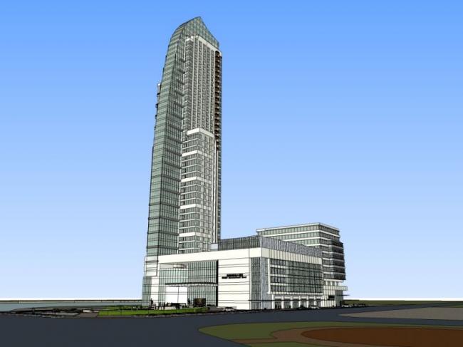Sketchup酒店模型|超高层酒店,现代风格 Sketchup酒店模型|超高层酒店,现代风格