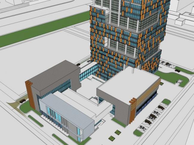 Sketchup办公模型|多高层办公楼,现代风格 Sketchup办公模型|多高层办公楼,现代风格