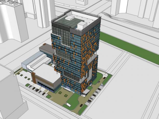 Sketchup办公模型|多高层办公楼,现代风格 Sketchup办公模型|多高层办公楼,现代风格