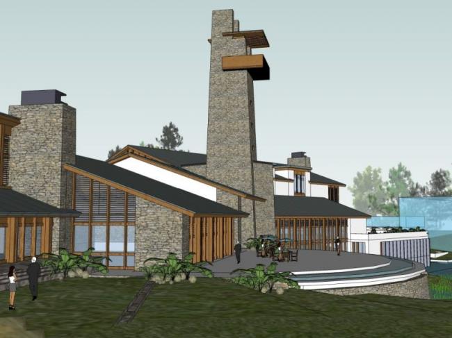 Sketchup商业模型|会所,现代中式风格 Sketchup商业模型|会所,现代中式风格