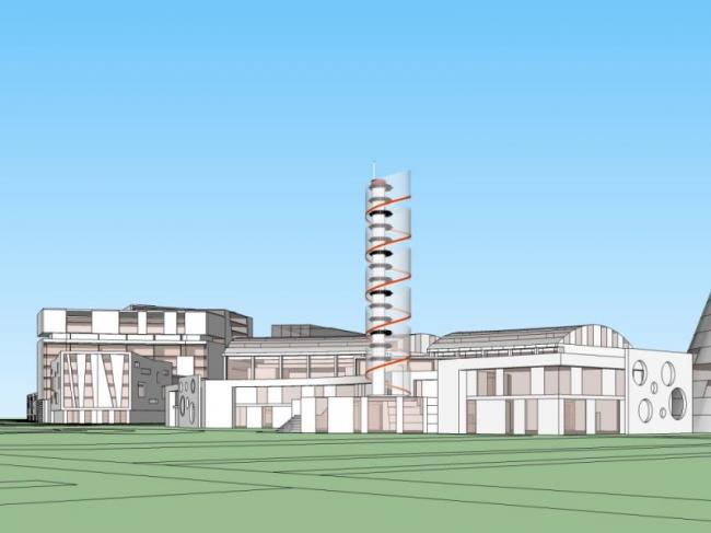 Sketchup办公模型|多层办公楼,现代风格 Sketchup办公模型|多层办公楼,现代风格