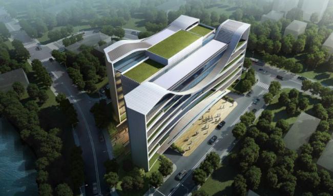 Sketchup办公模型|多层办公楼,现代风格 Sketchup办公模型|多层办公楼,现代风格