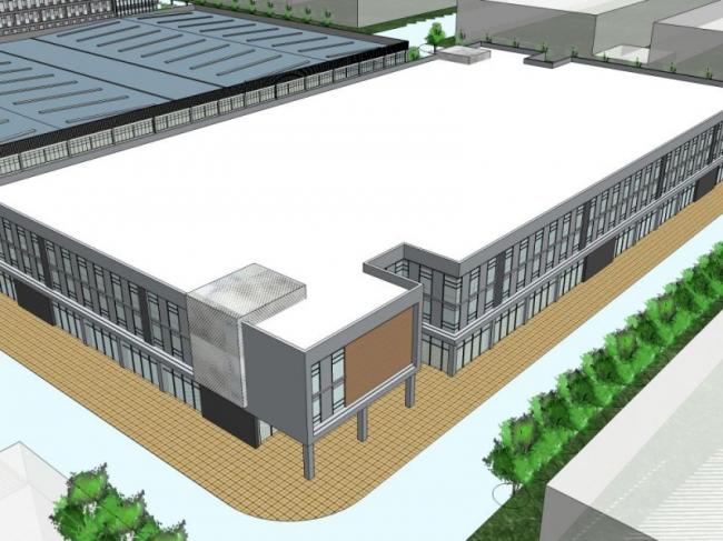 Sketchup办公模型|多层办公楼,现代风格 Sketchup办公模型|多层办公楼,现代风格