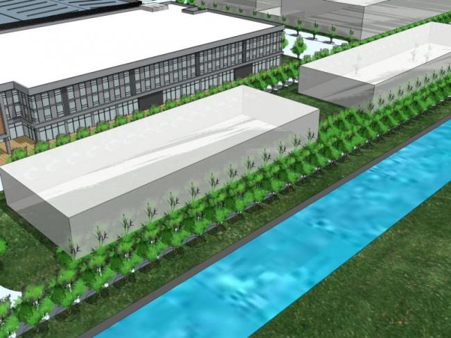 Sketchup办公模型|多层办公楼,现代风格 Sketchup办公模型|多层办公楼,现代风格