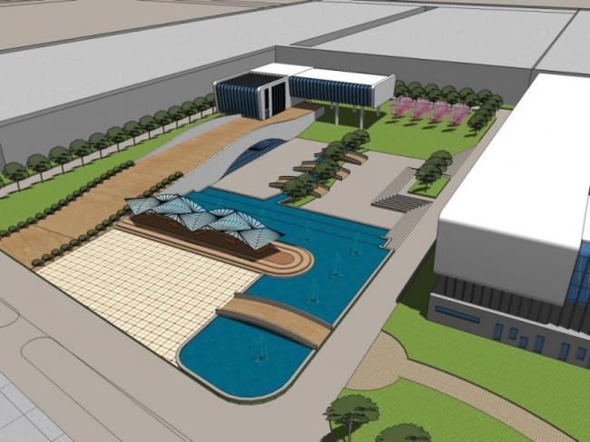 Sketchup办公模型|多层办公楼,现代风格 Sketchup办公模型|多层办公楼,现代风格