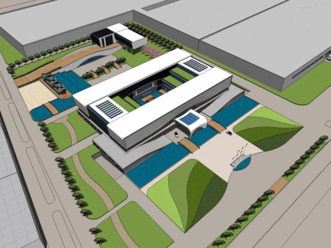 Sketchup办公模型|多层办公楼,现代风格 Sketchup办公模型|多层办公楼,现代风格