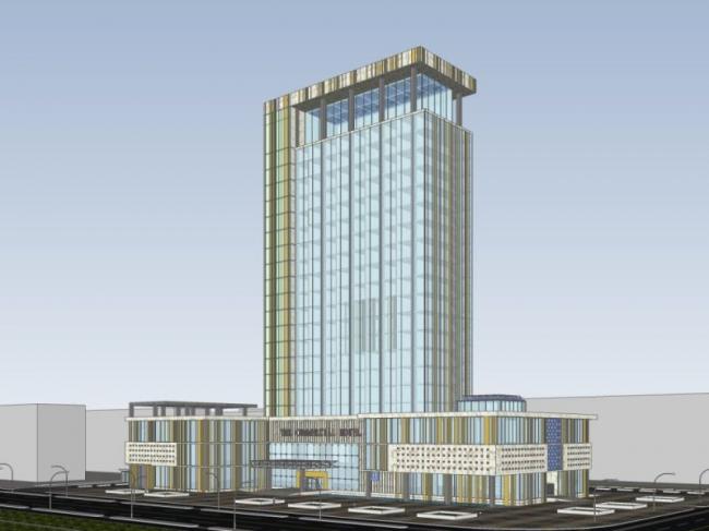 Sketchup酒店模型|高层酒店,现代风格 Sketchup酒店模型|高层酒店,现代风格