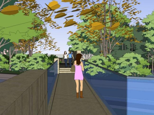 Sketchup景观模型|商业景观,现代风格 Sketchup景观模型|商业景观,现代风格