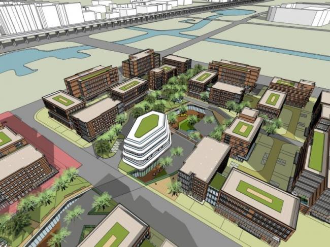 Sketchup办公模型|多层办公区,现代风格 Sketchup办公模型|多层办公区,现代风格