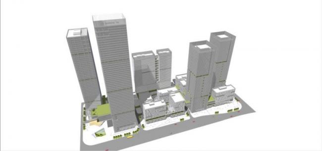 Sketchup办公模型|超高层办公楼,现代风格 Sketchup办公模型|超高层办公楼,现代风格