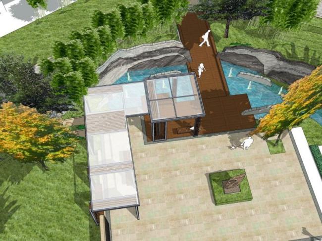 Sketchup景观模型|住宅小区景观,现代风格 Sketchup景观模型|住宅小区景观,现代风格